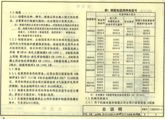 1图集免费下载-13SG903-1混凝土结构常用施工详图下载 PDF版