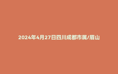 2024年4月27日四川成都市属/眉山/资阳市事业单位《职业能力倾向测验》笔试试题