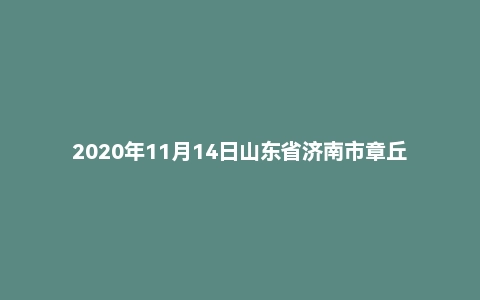 2020年11月14日山东省济南市章丘区事业单位面试题(卫生系统)