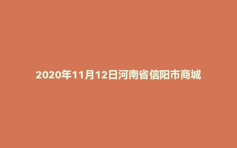 2020年11月12日河南省信阳市商城县事业单位面试题