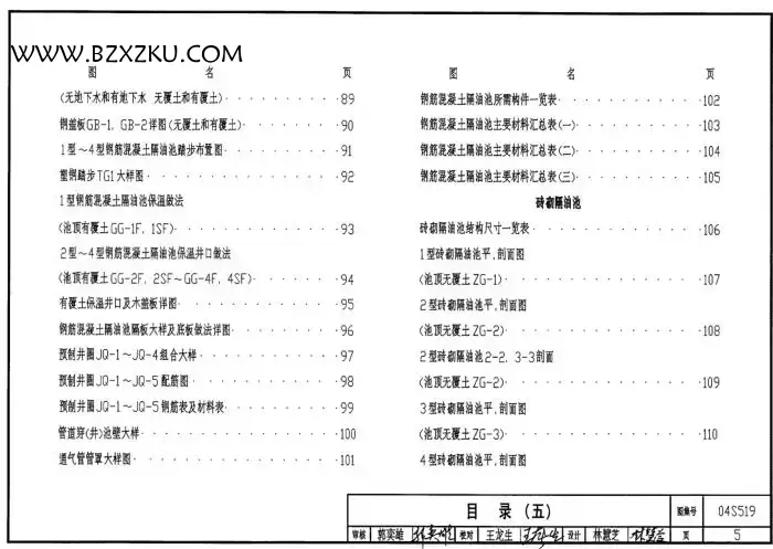 04s519 图集免费下载 -04s519 小型排水构筑物图集下载 PDF 高清版 04s519 图集免费下载 -04s519 小型排水构筑物图集下载 PDF 高清版