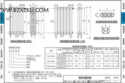 17K408 图集免费下载 -17K408 散热器选用与管道安装图集下载 百度网盘