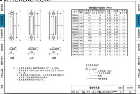 17K408 图集免费下载 -17K408 散热器选用与管道安装图集下载 百度网盘