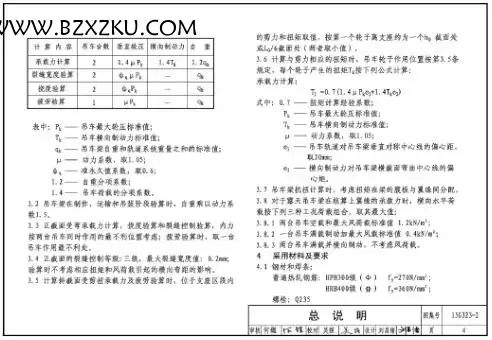 15G323- 2 图集免费下载 -15G323- 2 钢筋混凝土吊车梁 (A4、A5 级) 下载 15G323- 2 图集免费下载 -15G323- 2 钢筋混凝土吊车梁 (A4、A5 级) 下载