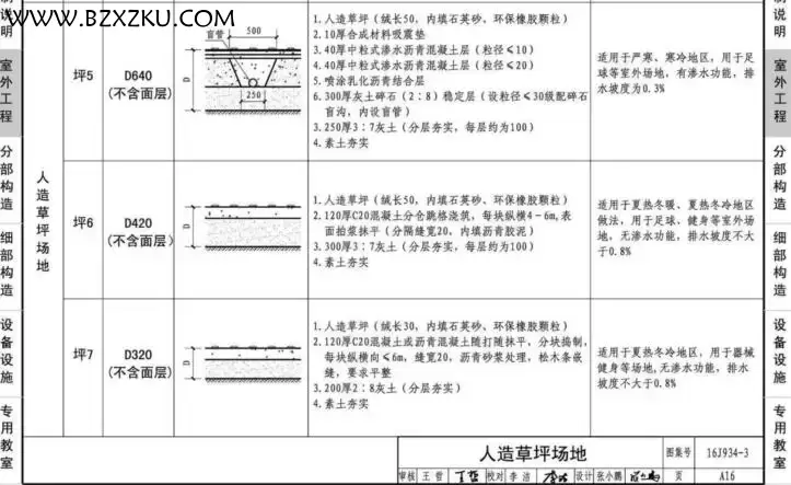 16J934- 3 图集免费下载 -16J934- 3 中小学校建筑设计常用构造做法下载