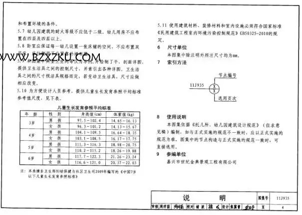 11J935 图集免费下载 -11J935 幼儿园建筑构造与设施图集下载