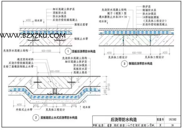 19J302 图集免费下载 -19J302 城市综合管廊工程防水构造图集下载 百度网盘 19J302 图集免费下载 -19J302 城市综合管廊工程防水构造图集下载 百度网盘