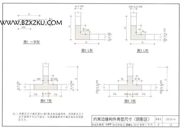 12G101- 4 图集电子版 -12G101- 4 剪力墙边缘构件钢筋图集下载