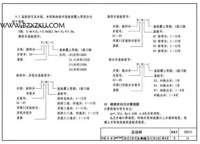 20S515 电子版图集免费下载 -20S515 钢筋混凝土及砖砌排水检查井图集下载 20S515 电子版图集免费下载 -20S515 钢筋混凝土及砖砌排水检查井图集下载