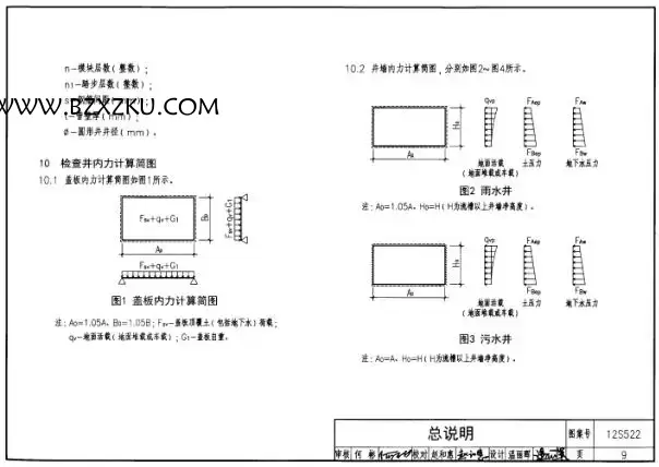 12S522 图集免费下载 -12S522 混凝土模块式排水检查井图集下载